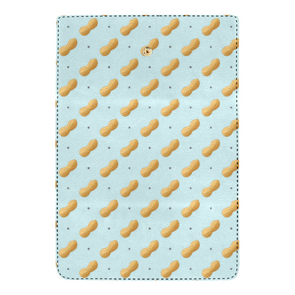 Peanut Pattern Print Design A03 Women's Trifold Wallet