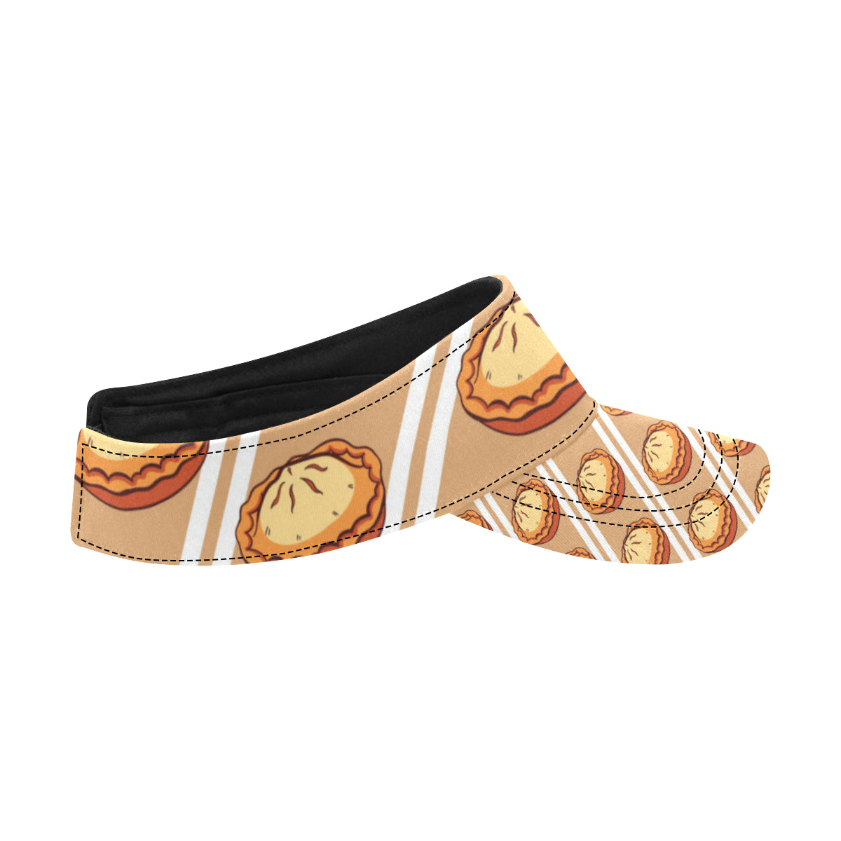 Pie Pattern Print Design A02 Unisex Sun Visor