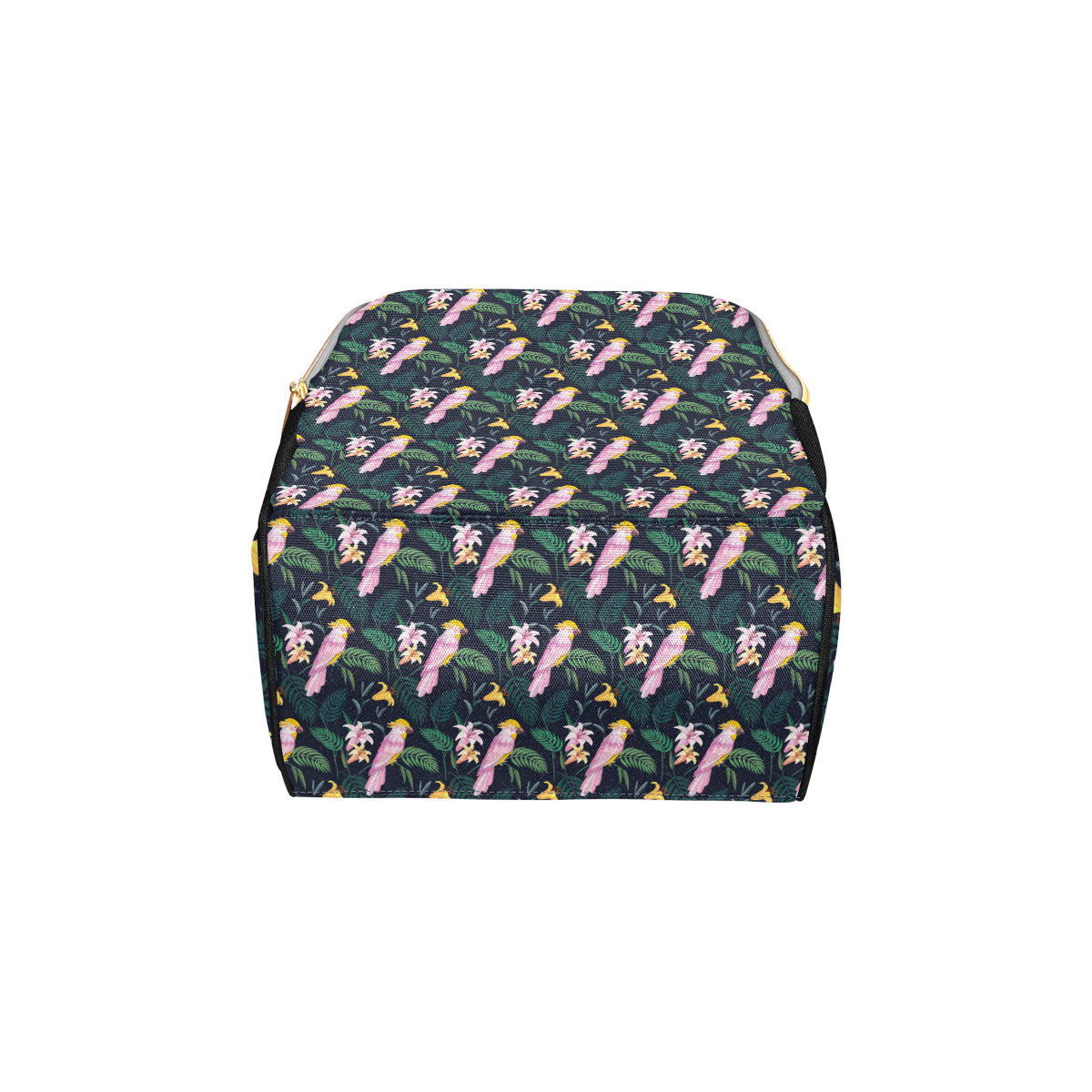 Cockatoo Pattern Print Design 03 Diaper Bag Backpack