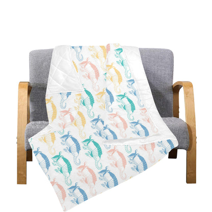 Armadillo Pattern Print Design 05 Premium Quilt