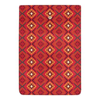 Aztec Pattern Print Design 06 Women's Trifold Wallet