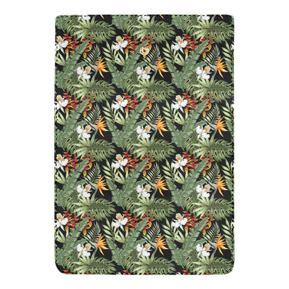 Bird Of Paradise Pattern Print Design 02 Women's Trifold Wallet