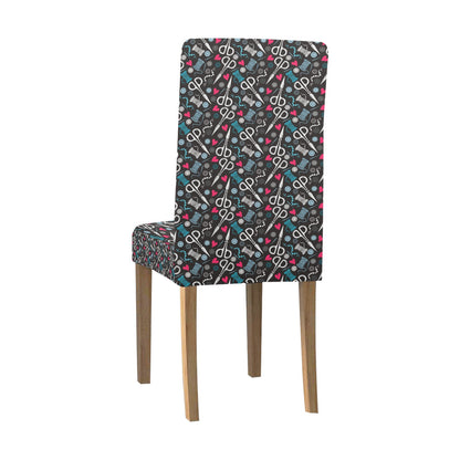 Sewing Equipment Print Design LKS305 Dining Chair Slipcover