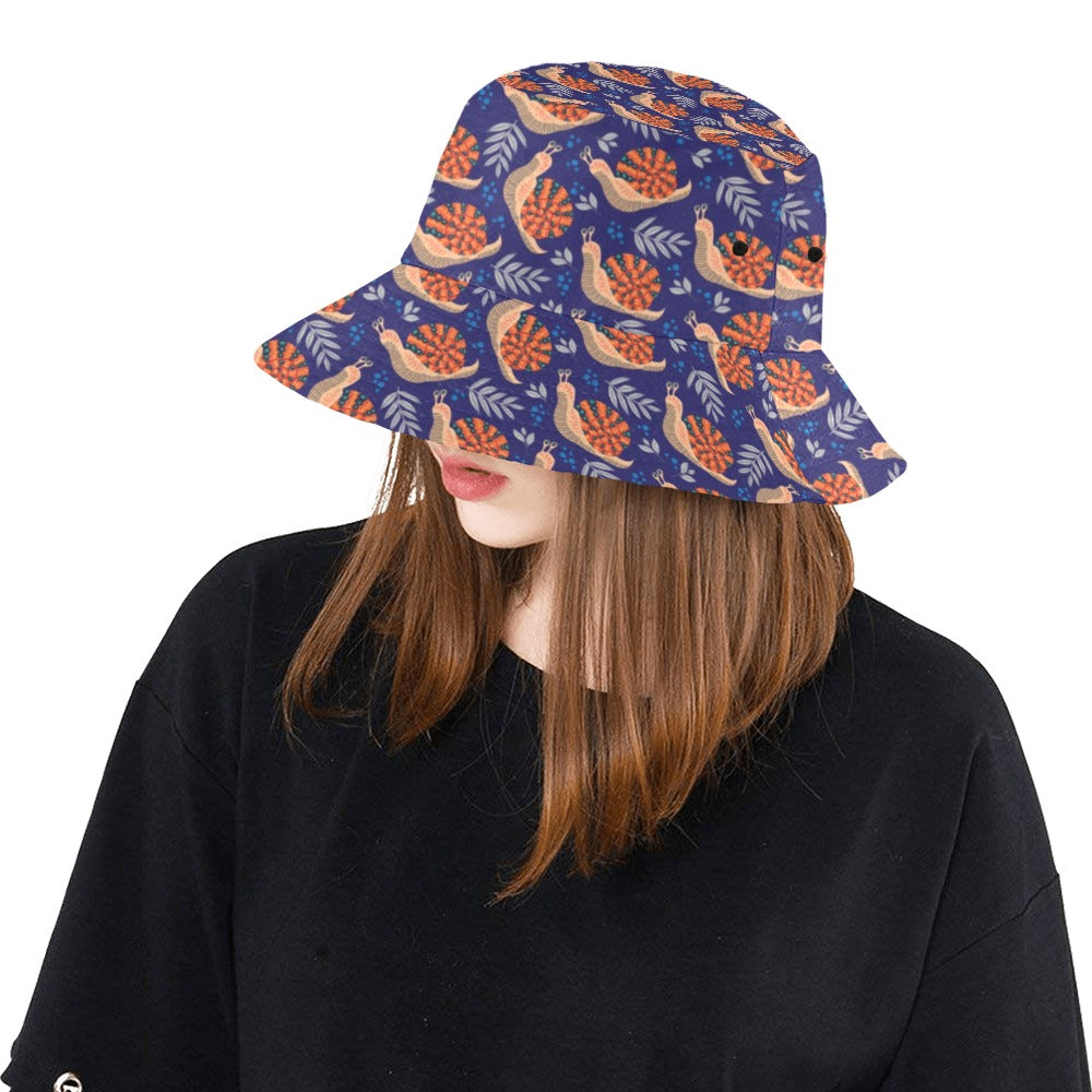 Snail Print Design LKS401 Unisex Bucket Hat
