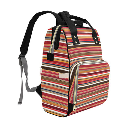 Serape Print Design LKS301 Diaper Bag Backpack
