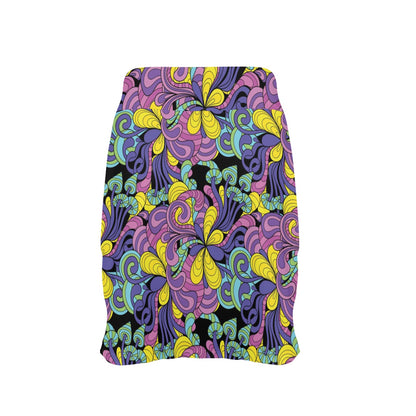 Trippy Print Design LKS305 17" Golf & Pickleball Skort with Pockets