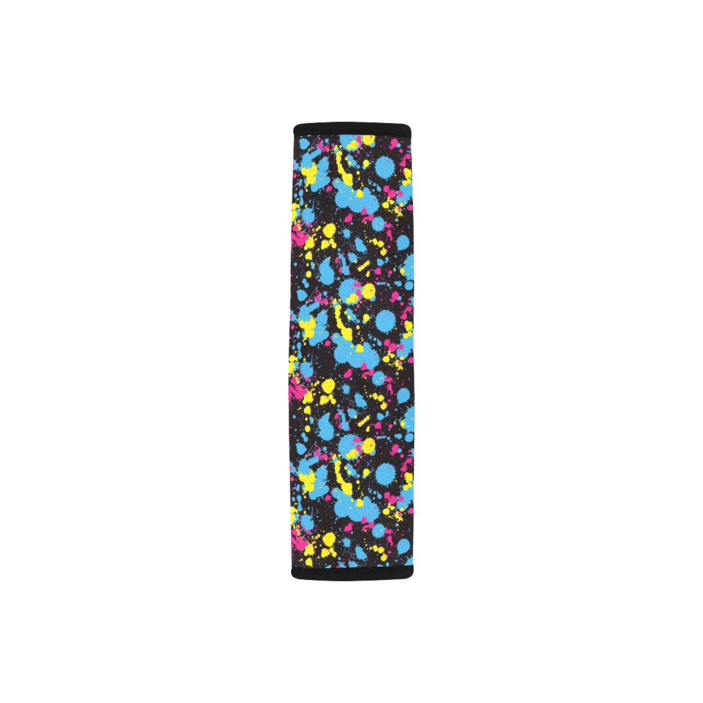 Splatter Colorful Print Design LKS301 Car Seat Belt Cover