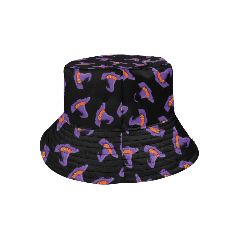 Witch Hat Print Design LKS304 Unisex Bucket Hat