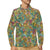 Hippie Print Design LKS302 Long Sleeve Polo Shirt For Men's