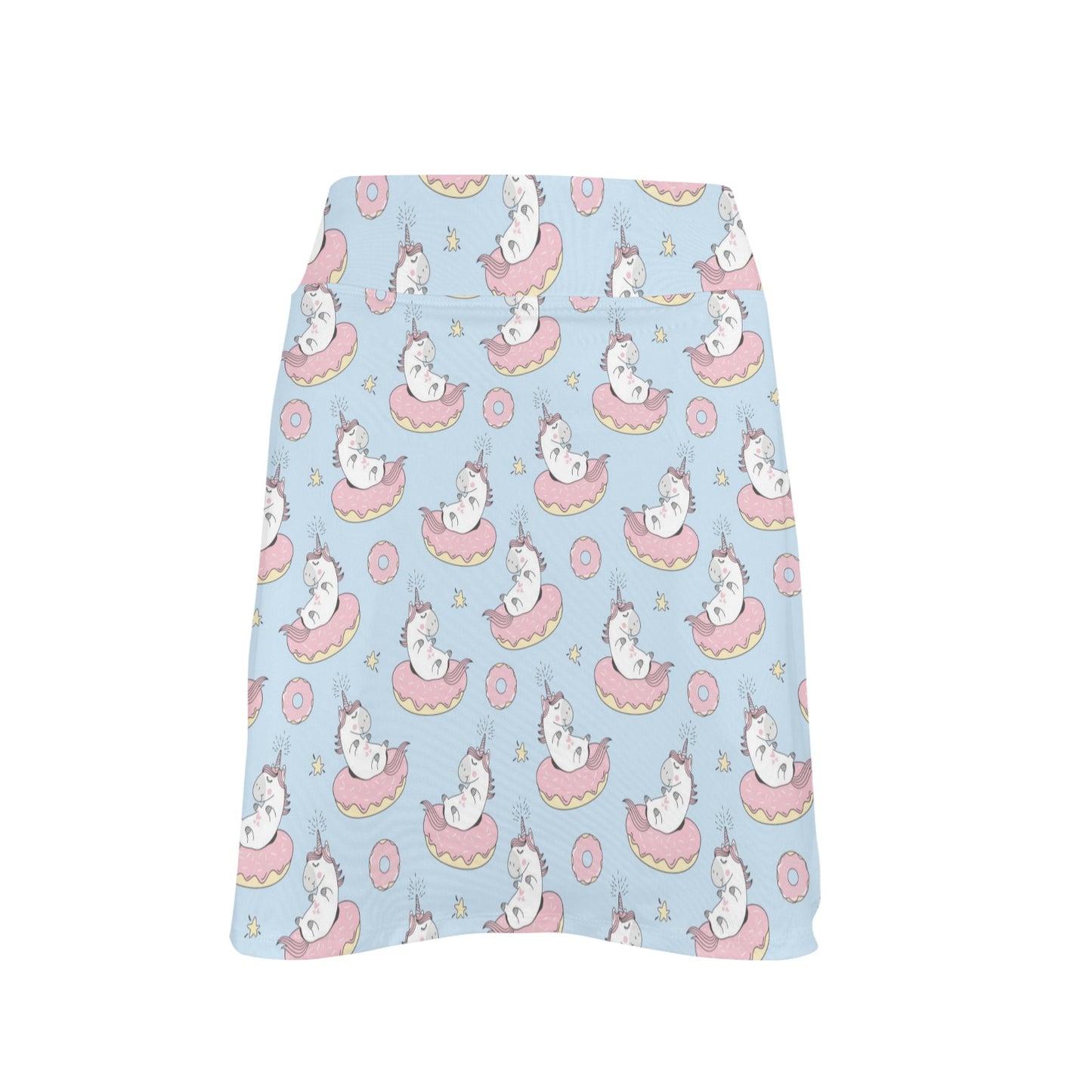 Unicorn Print Design LKS303 17" Golf & Pickleball Skort with Pockets