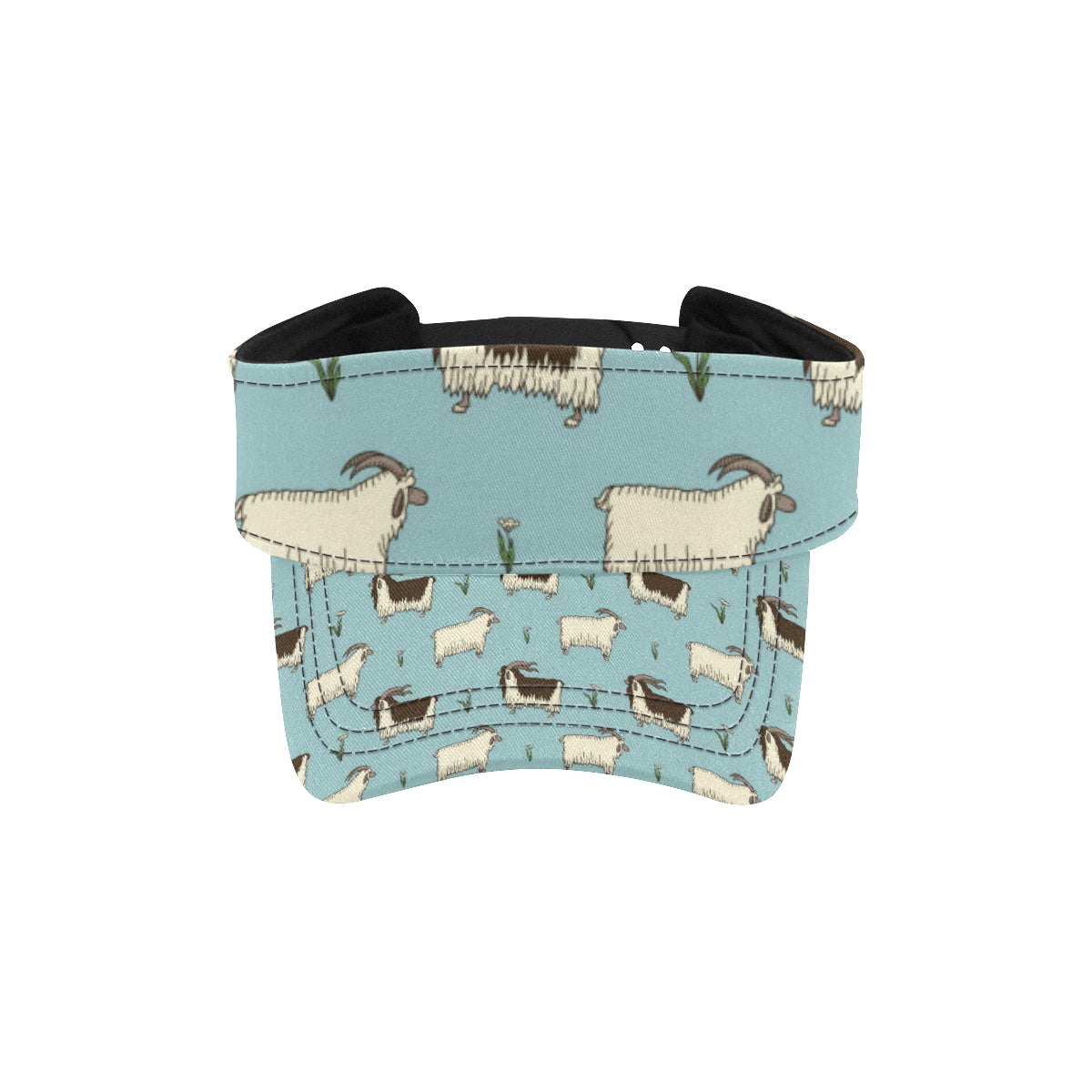 Goat Pattern Print Design 02 Unisex Sun Visor