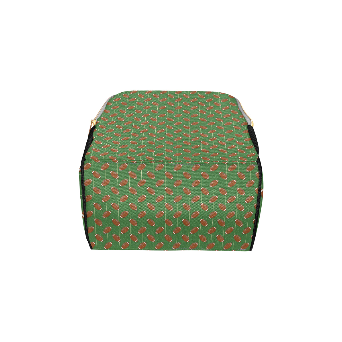 American Football on Field Themed Diaper Bag Backpack