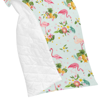 Flamingo Sweet Pattern Premium Quilt