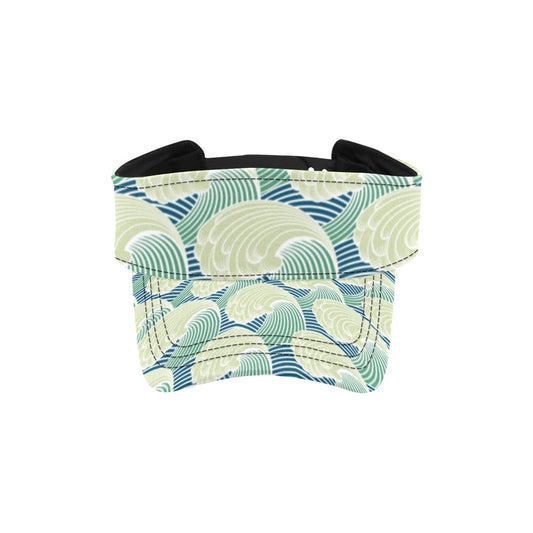 Wave Japan Style Print Design LKS302 Unisex Sun Visor
