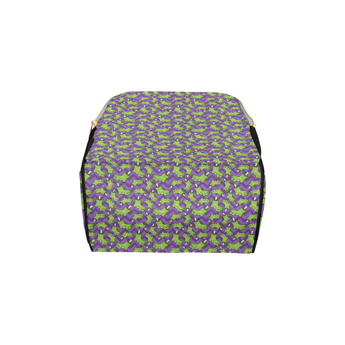 Zombie Foot Design Pattern Print Diaper Bag Backpack