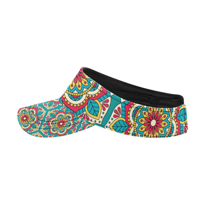 Mandala Pattern Print Design 03 Unisex Sun Visor