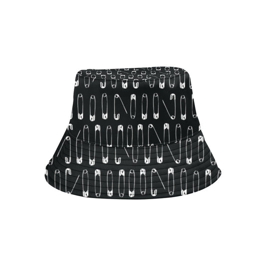 Safety Pin Print Design LKS302 Unisex Bucket Hat
