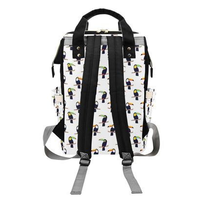 Toucan Print Design LKS305 Diaper Bag Backpack