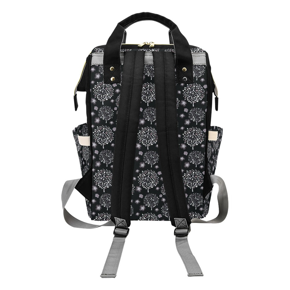 Tree Of Life Print Design LKS304 Diaper Bag Backpack