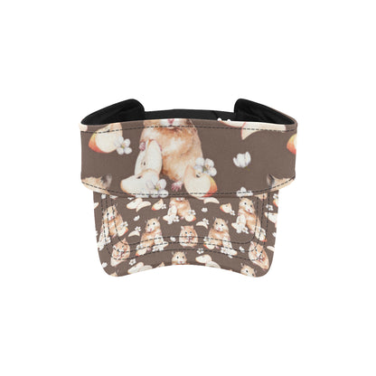 Hamster Pattern Print Design 03 Unisex Sun Visor