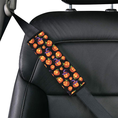 Witch Pumpkin Halloween Print LKS302 Car Seat Belt Cover