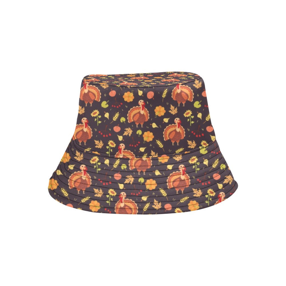 Thanksgiving Print Design LKS305 Unisex Bucket Hat