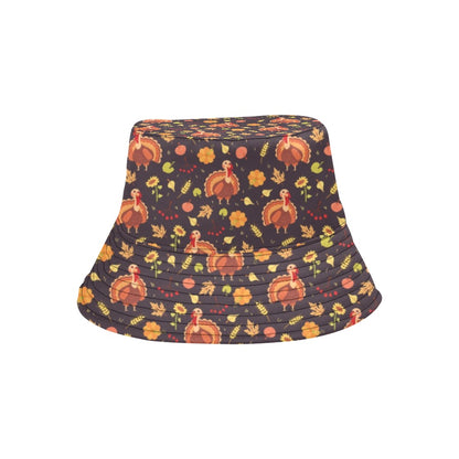 Thanksgiving Print Design LKS305 Unisex Bucket Hat