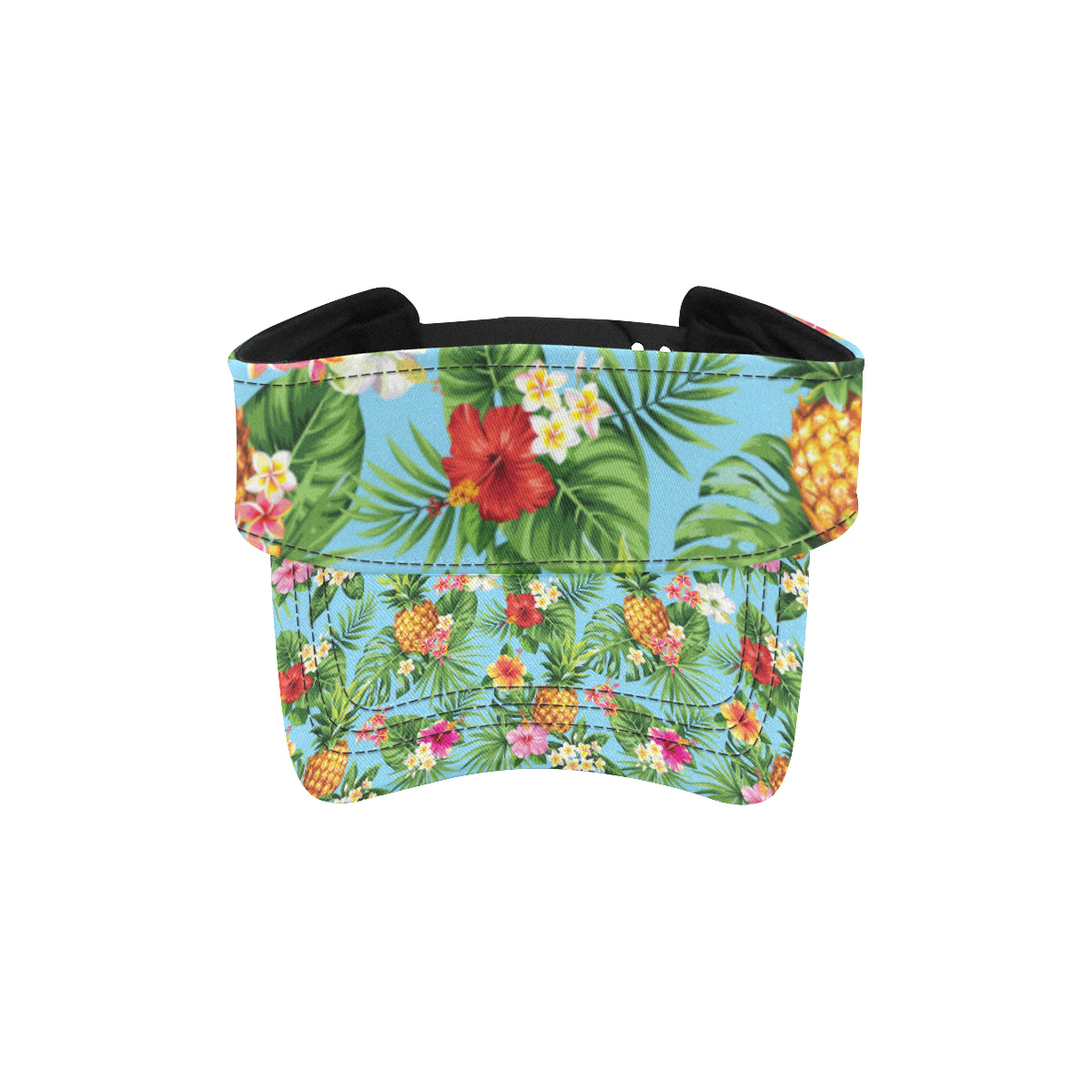 Pineapple Hawaiian flower Tropical Unisex Sun Visor