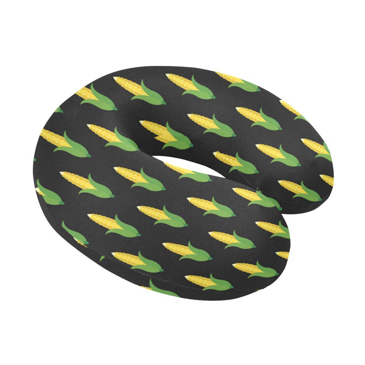 Corn Pattern Print Design 05 U-Shaped Travel Neck Pillow