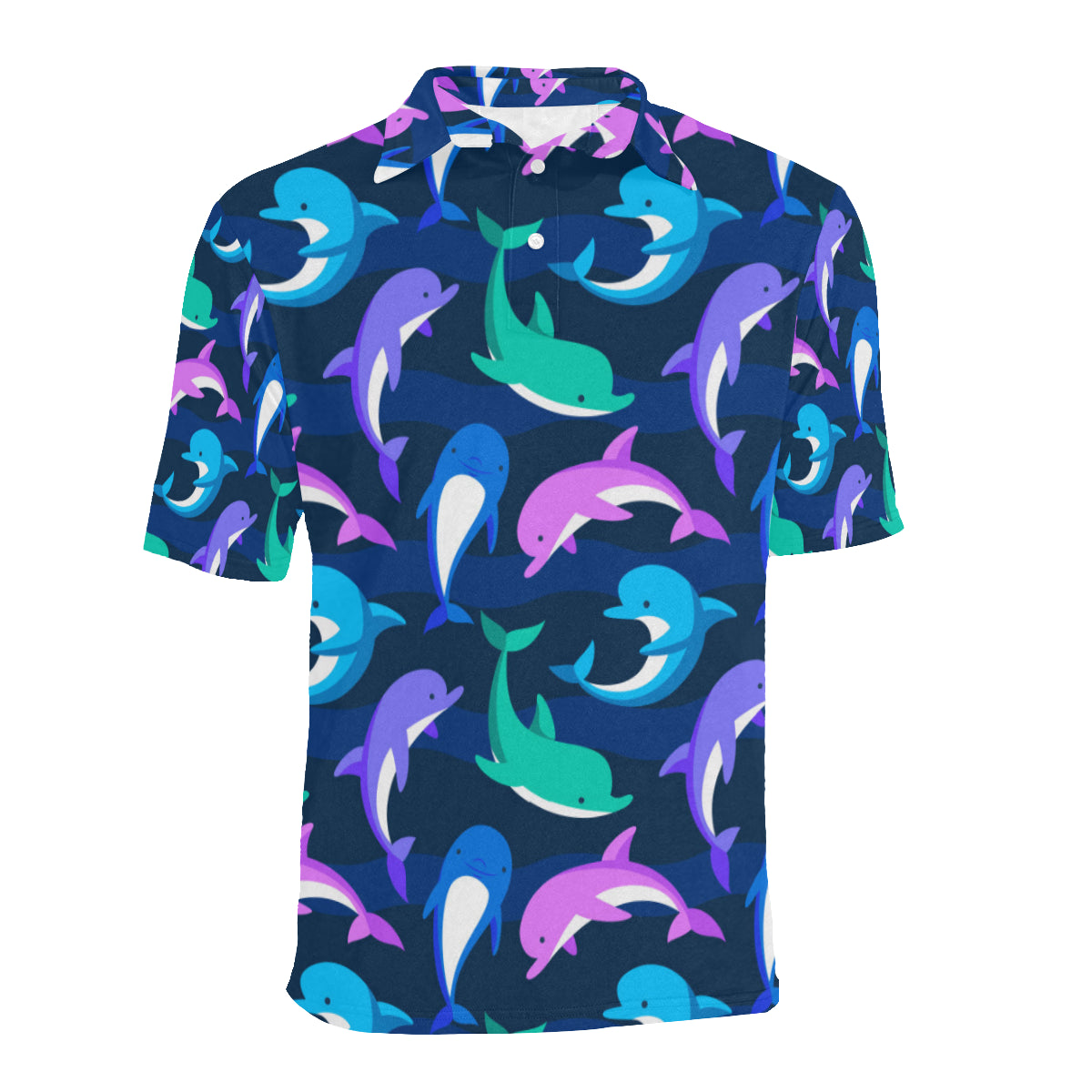Dolphin Baby Men Polo Shirt
