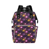 Firework Print Design LKS303 Diaper Bag Backpack