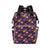 Firework Print Design LKS303 Diaper Bag Backpack