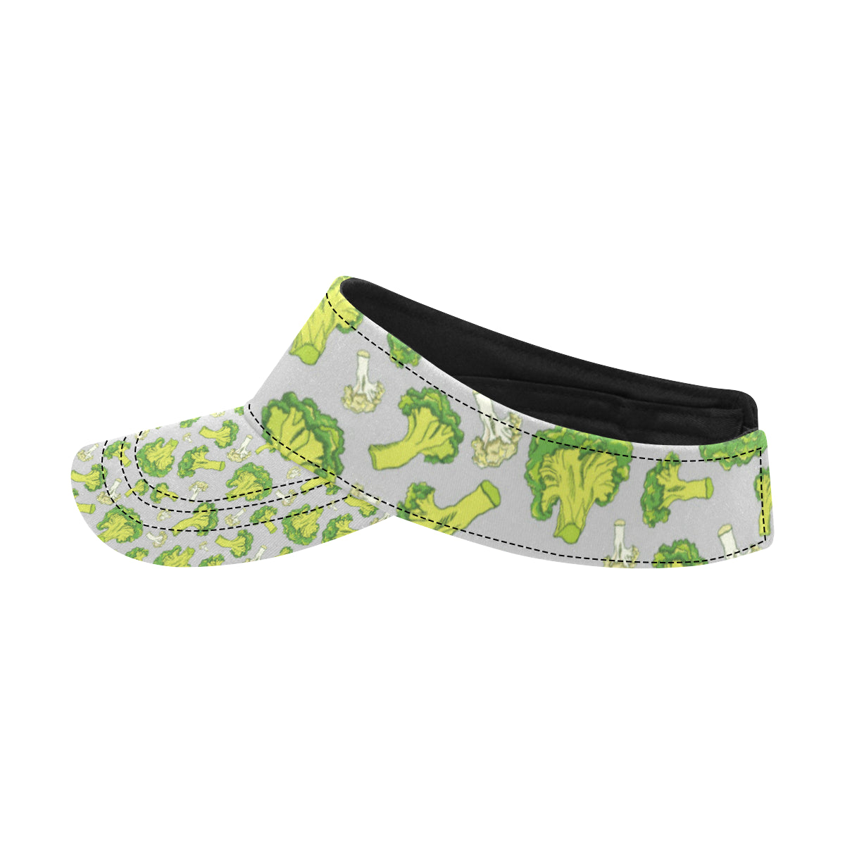 Broccoli Pattern Print Design 03 Unisex Sun Visor