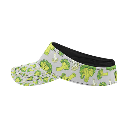 Broccoli Pattern Print Design 03 Unisex Sun Visor