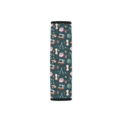 Sewing Equipment Print Design LKS307 Car Seat Belt Cover