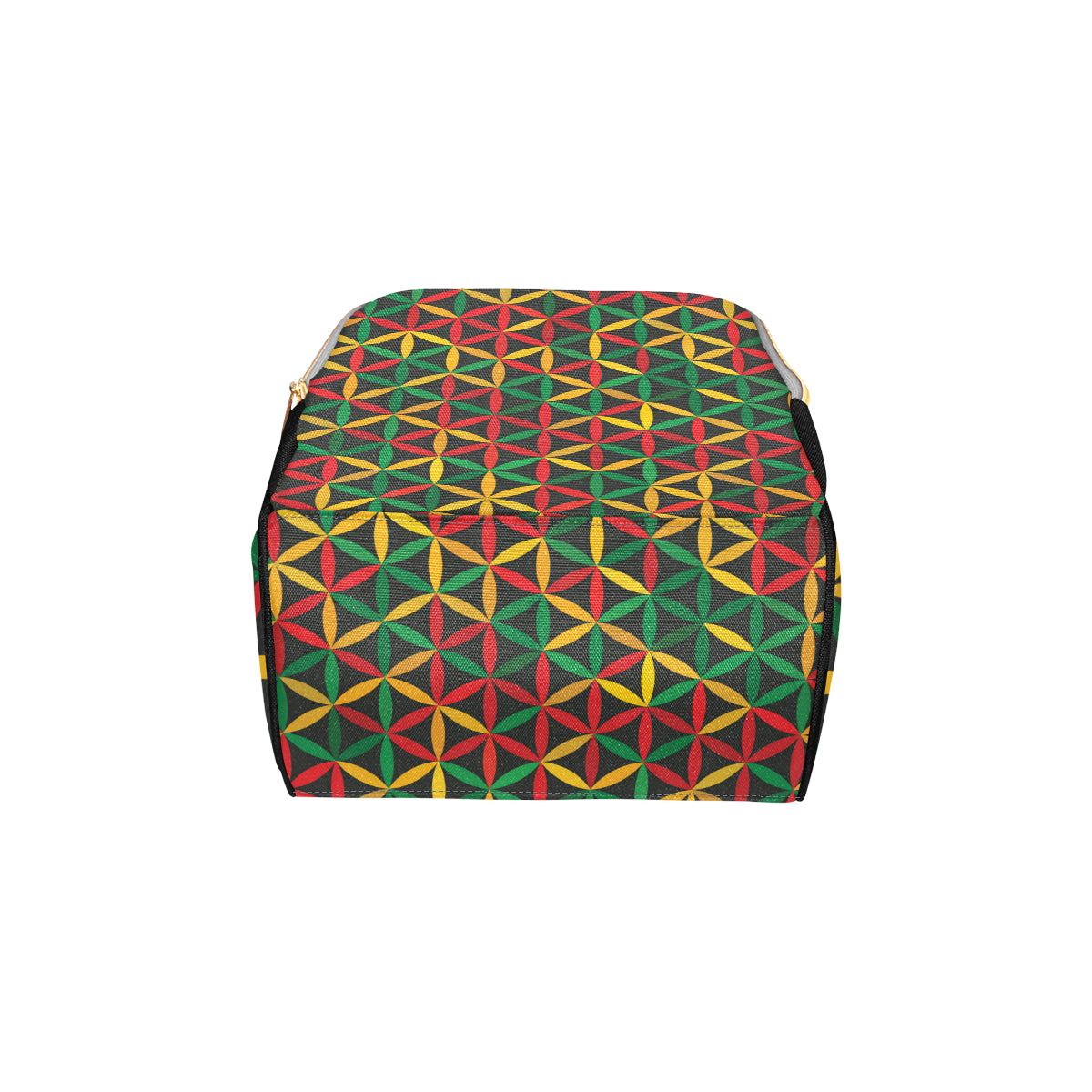 Rasta Pattern Print Design A04 Diaper Bag Backpack