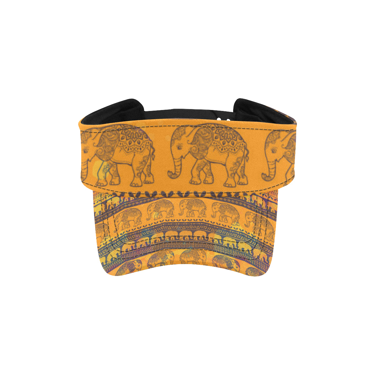 Elephant Aztec Unisex Sun Visor