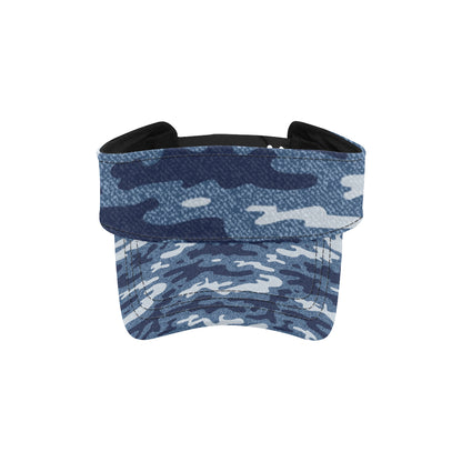 Jean Camouflage Pattern Print Design 05 Unisex Sun Visor