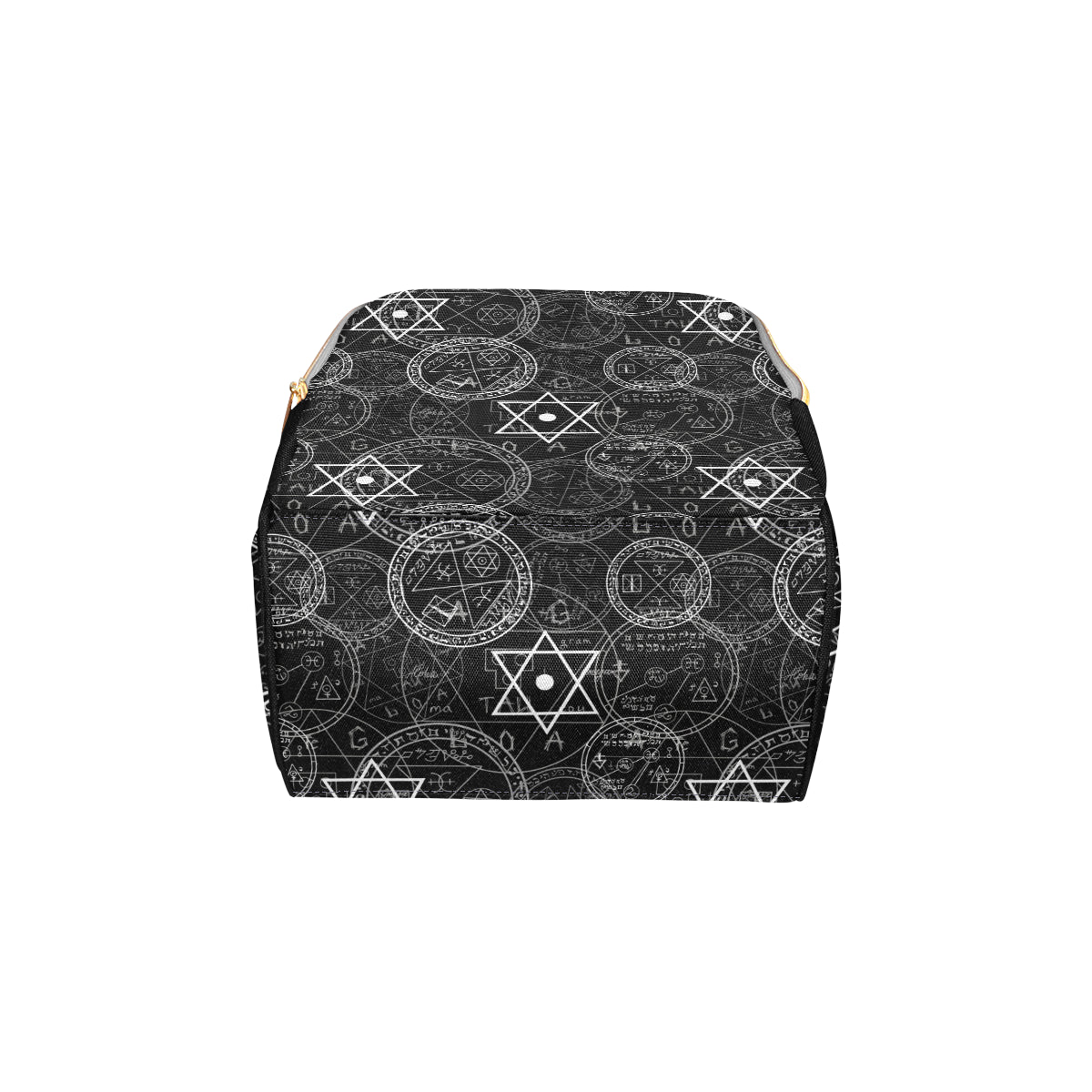 Pentagram Pattern Print Design A01 Diaper Bag Backpack