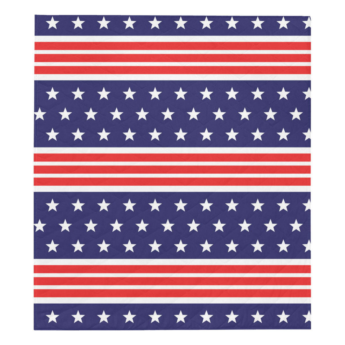 Patriotic Pattern Print Design A04 Premium Quilt