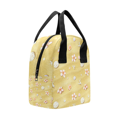 Beach Theme Print Insulated Lunch Bag