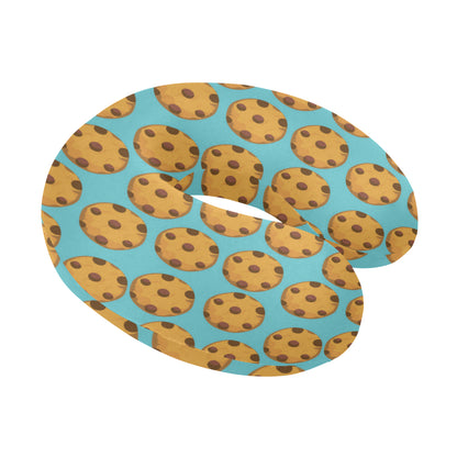 Cookie Pattern Print Design 01 U-Shaped Travel Neck Pillow