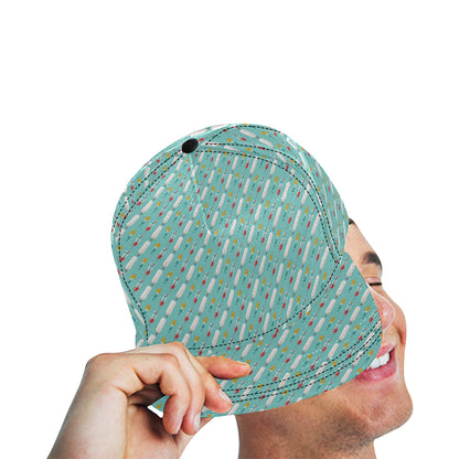 Phlebotomist Medical Print Snapback Cap