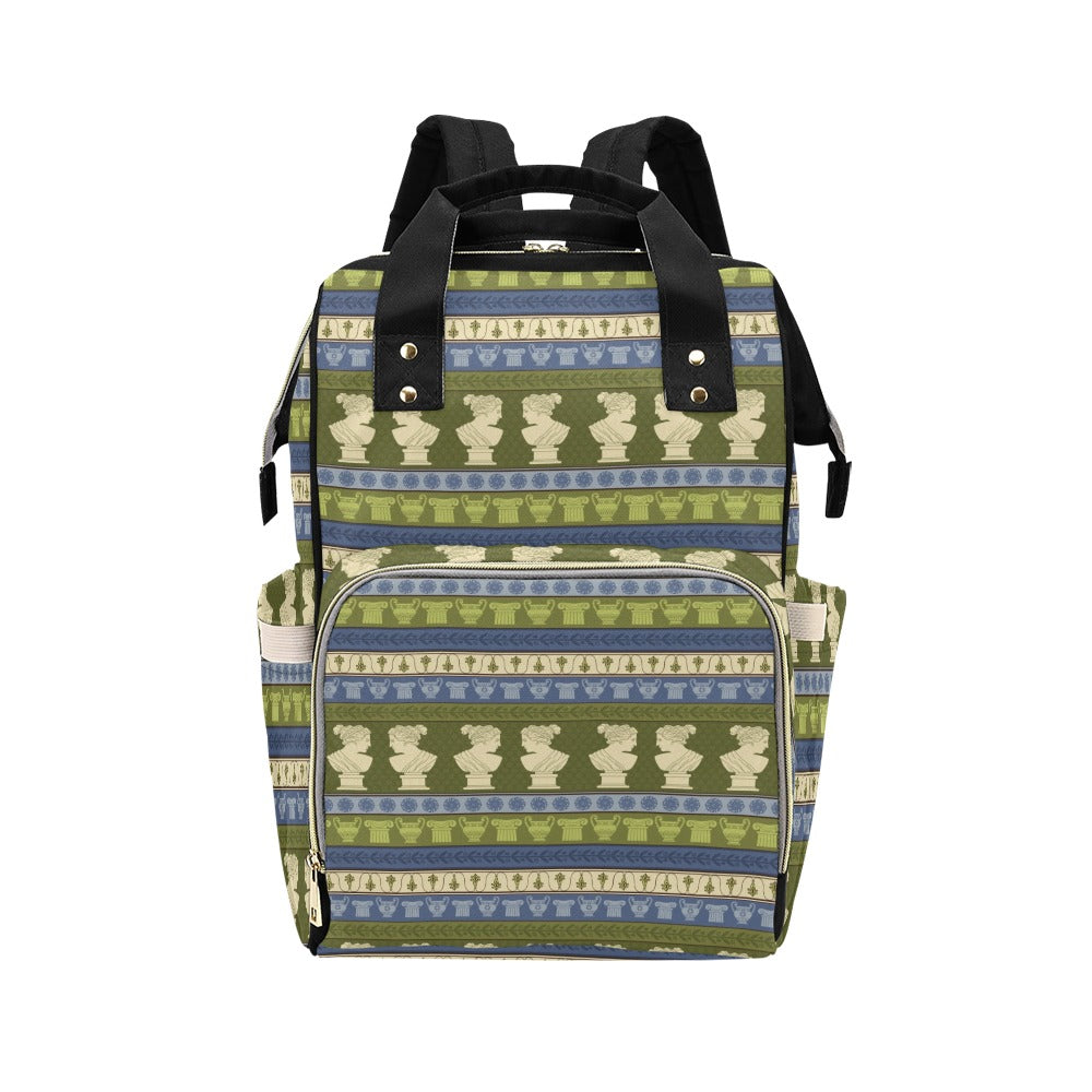 Ancient Greek Statue Print Design LKS301 Diaper Bag Backpack