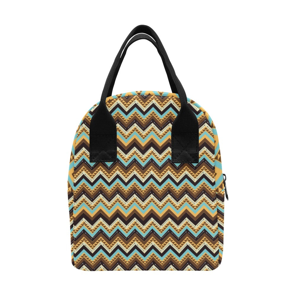 Southwest Pattern Print Design LKS301 Insulated Lunch Bag