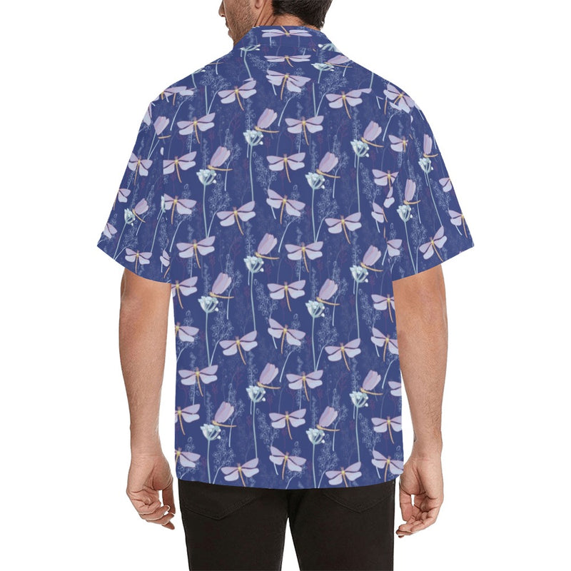 Dragonfly Print Design LKS401 Men's Men's Hawaiian Shirt