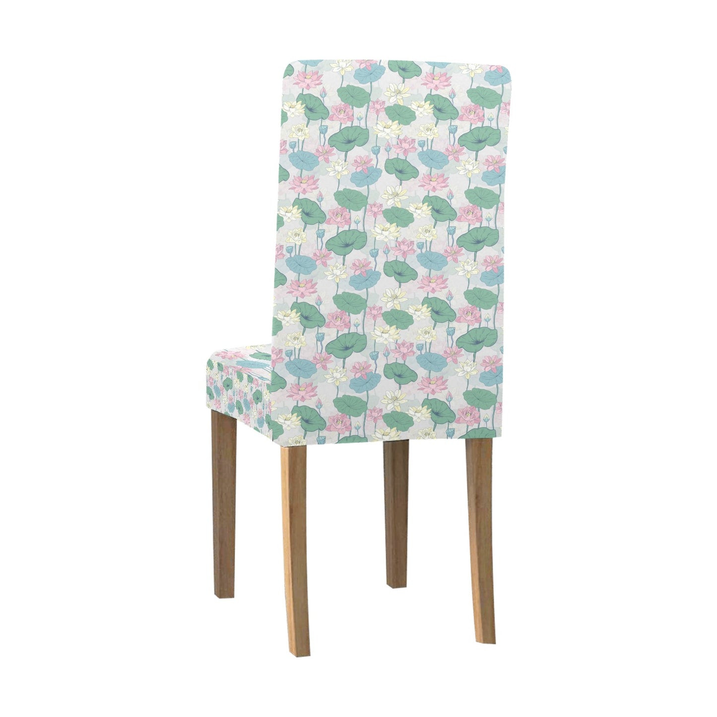 Water Lily Print Design LKS305 Dining Chair Slipcover