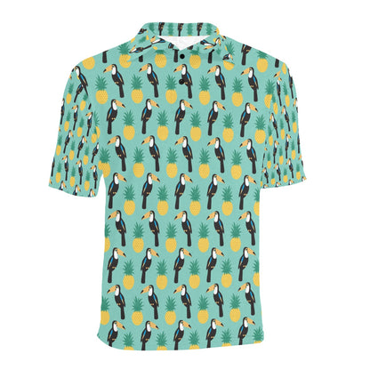 Toucan Print Design LKS301 Men Polo Shirt