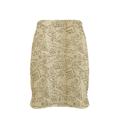Ancient Greek Print Design LKS3013 17" Golf & Pickleball Skort with Pockets