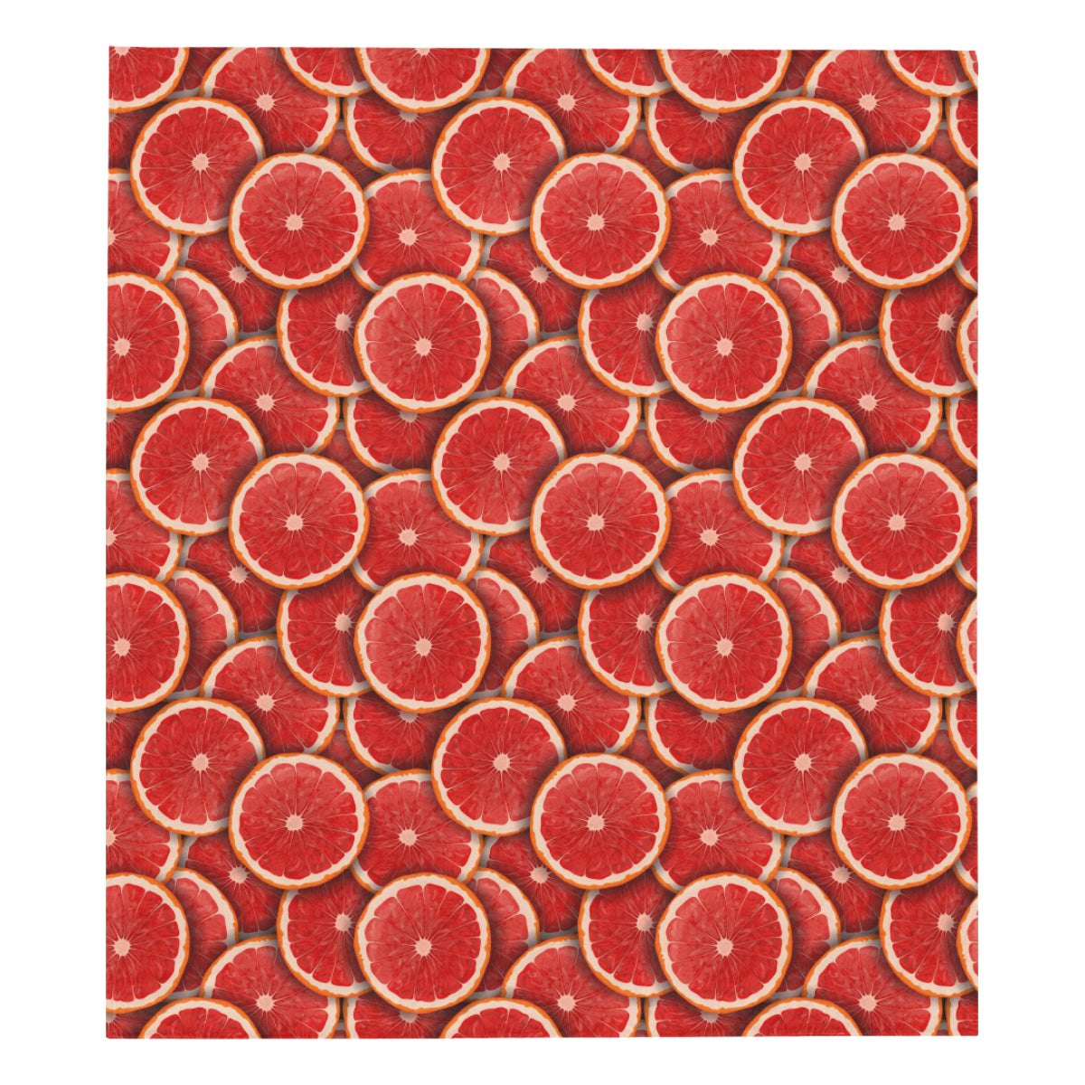 Grapefruit Pattern Print Design GF05 Premium Quilt